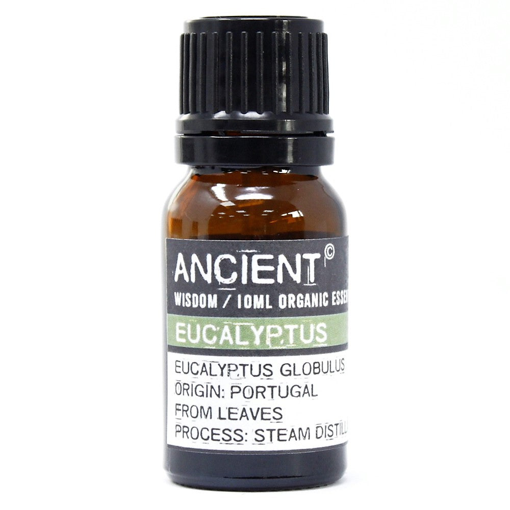 112149-6 Ekologiska Eteriska Oljor för Aromaterapi 10 ml - Ancient Wisdom Eucalyptus